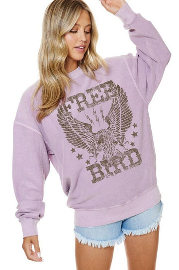 Free Bird Vintage Graphic Sweatshirt