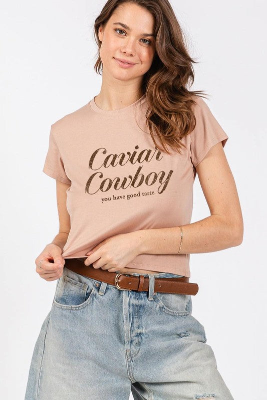 Caviar Cowboy Vintage Western Graphic Tee